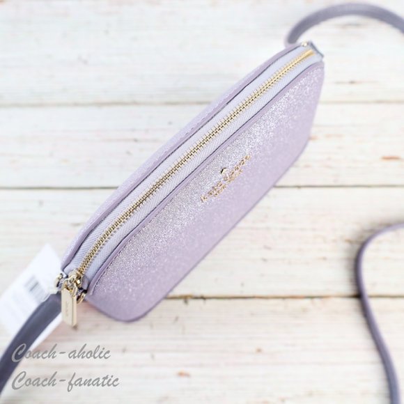 kate spade Bags Nwt Kate Spade Tinsel Small Dome Glitter Crossbody